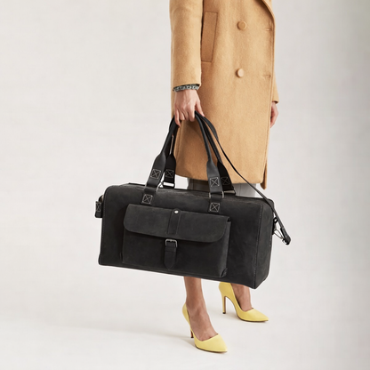 The Regent Holdall In Black