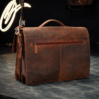 The Artisan Heritage Leather Messenger