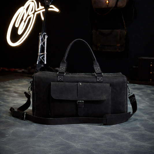The Regent Holdall In Black