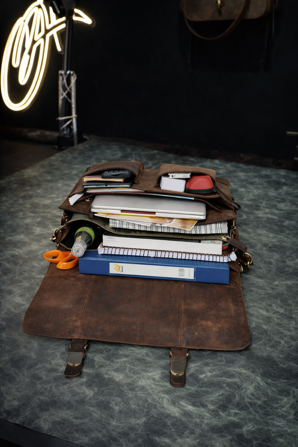 The Artisan Heritage Leather Messenger