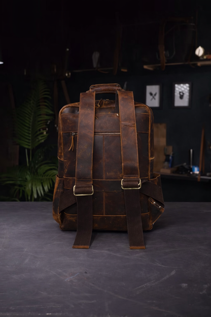 The Expedition Leather Utility Backpack