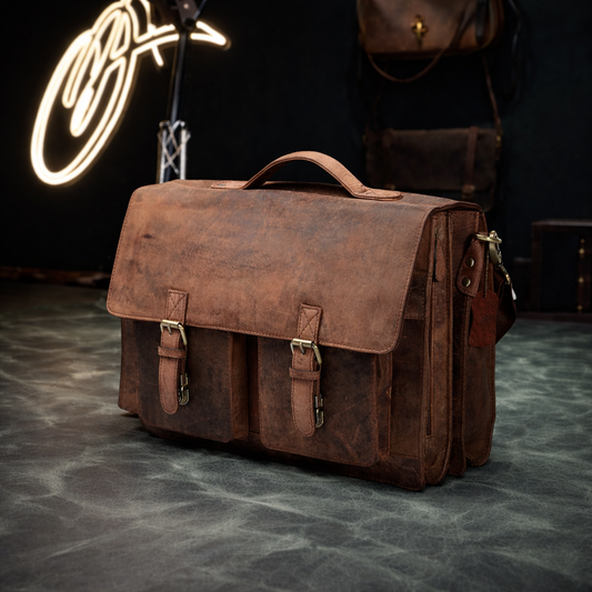 The Artisan Heritage Leather Messenger