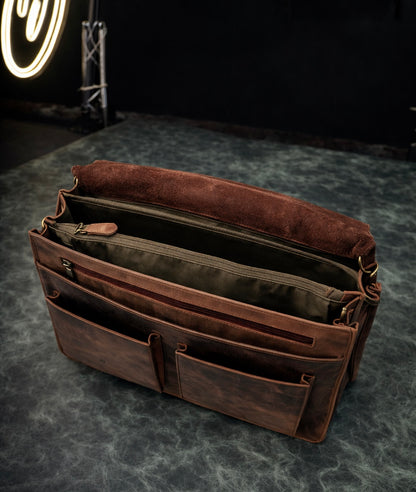 The Artisan Heritage Leather Messenger