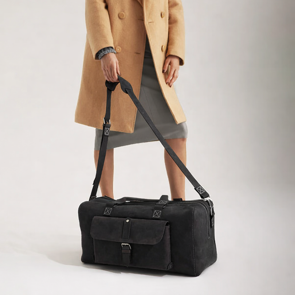 The Regent Holdall In Black