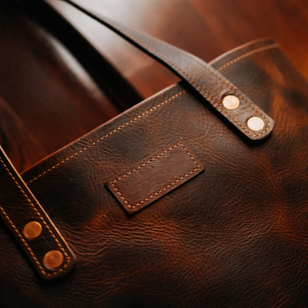Heritage Full-Grain Leather Tote Bag
