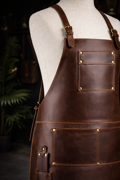 The Executive Chef Leather Apron