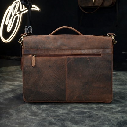 The Artisan Heritage Leather Messenger