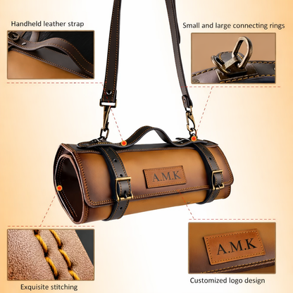 The Artisan Leather Chef Knife Roll