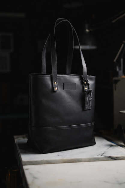 Heritage Full-Grain Leather Tote Bag