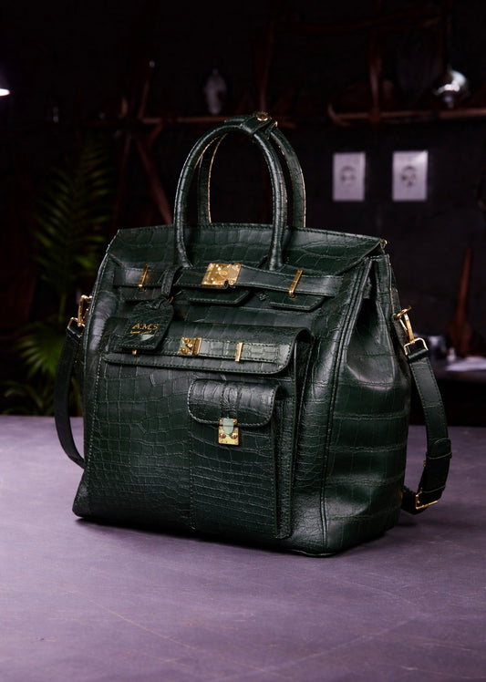Mr. cesar parra’s custom bag order in black 14 inch tall